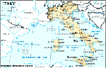 Carte de l'Italie
